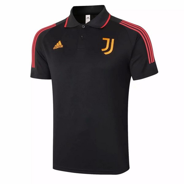 Polo Juventus 2020-21 Negro Rojo